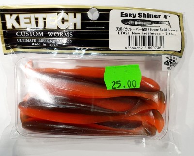 KEITECH EASY SHINER 4" (10cm) LT#21 New Freshness opak.- 7szt.