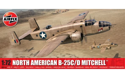 AIRFIX 06015A 1:72 North American B-25C/D Mitchell
