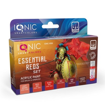 IONIC 0506 SMART COLORS SET: ESSENTIAL RED SET (by AMMO)