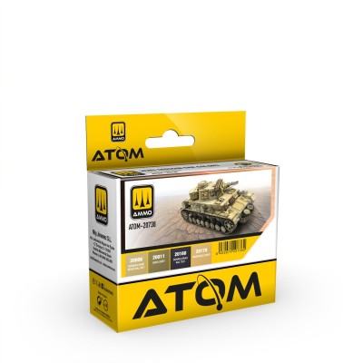 AMMO 20738 ATOM SET DAK COLORS WWII [PAINT SET]