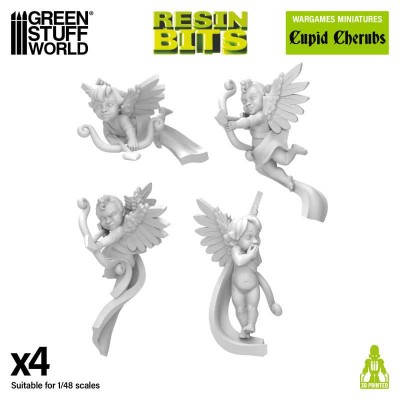 GSW 13500 3D printed - Cherubs 40k - Cupid Cherubs (SET 4pcs)
