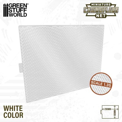 GSW 13462 Miniature Camouflage Nets White 1:35 (siatka maskująca do modeli)