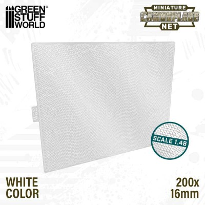 GSW 13510 Miniature Camouflage Nets White 1:48 (siatka maskująca do modeli)