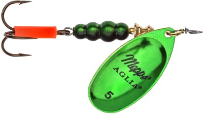 BŁYSTKA MEPPS AGLIA PLATIUM GREEN nr5 (13g) (zielona)