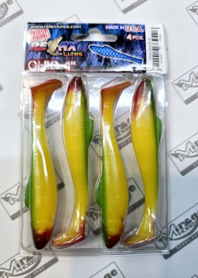 RELAX OHIO 4"(10cm) - kol. S063R (op. 4szt) [OH4-S063R-B]