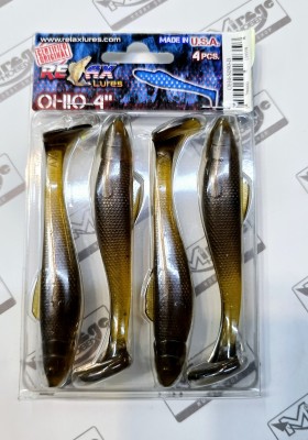RELAX OHIO 4"(10cm) - kol. S090 (op. 4szt) [OH4-S090-B]