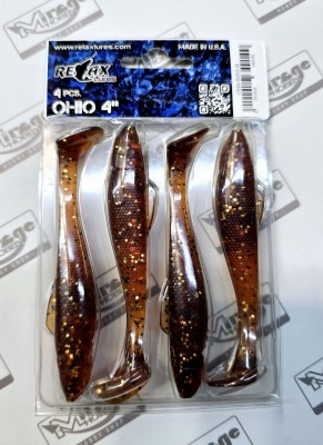 RELAX OHIO 4"(10cm) - kol. S093 (op. 4szt) [OH4-S093-B]