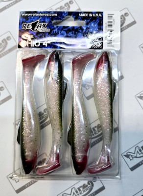 RELAX OHIO 4"(10cm) - kol. S149R (op. 4szt) [OH4-S149R-B]