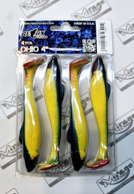 RELAX OHIO 4"(10cm) - kol. S235R (op. 4szt) [OH4-S235R-B]