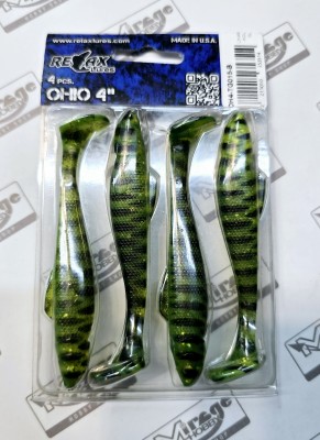 RELAX OHIO 4"(10cm) - kol. TG015 (op. 4szt) [OH4-TG015-B]