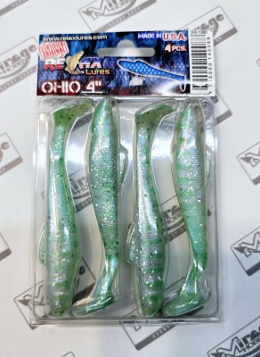 RELAX OHIO 4"(10cm) - kol. TG053 (op. 4szt) [OH4-TG053-B]