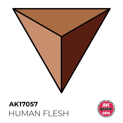AK 17057 QUICK GEN: HUMAN FLESH 18ml (Contrast Paint)
