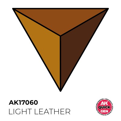 AK 17060 QUICK GEN: LIGHT LEATHER 18ml (Contrast Paint)