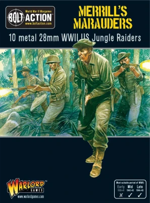 BOLT ACTION US Jungle Raiders - Merrill's Marauders Squad [402213103]