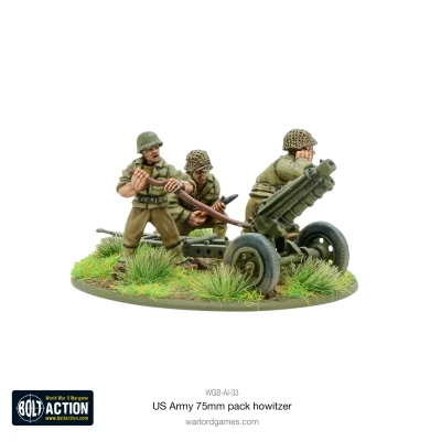 BOLT ACTION US Army 75mm Pack Howitzer [WGB-AI-33]