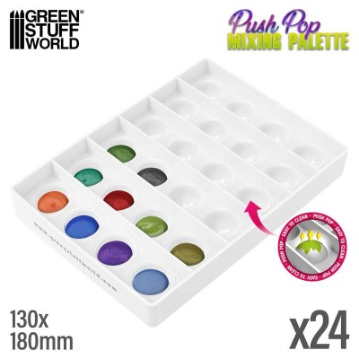 GSW 5448 Push Pop Mixing Palette (silikonowa paletka do farb)