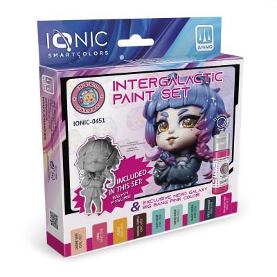 IONIC 0451 SMART COLORS SET: Intergalactic Paint Neko Galaxy Set