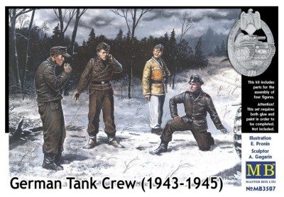 MASTER BOX 3507 1:35 German Tank Crew 1943-1945 