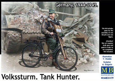 MASTER BOX 35179 1:35 Volkssturm, Tank Hunter, Germany, 1944-1945