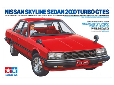TAMIYA 24374 1:24 Nissan Skyline Sedan 2000 Turbo GT-ES