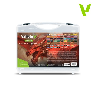 VALLEJO 72185 WALIZKA GAME AIR: Creative Full Collection [PAINT SET]