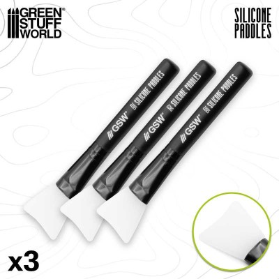 GSW 5822 Silicone paddle applicators (silikonowe szpatułki)