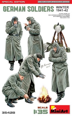 MINIART 35428 1:35 German Soldiers Winter (1941-1942) Special Edition