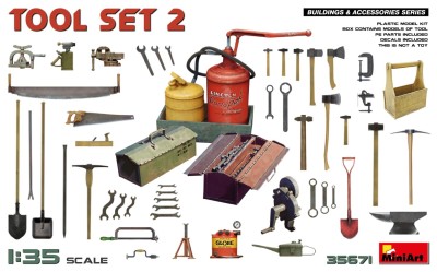 MINIART 35671 1:35 TOOL SET #2