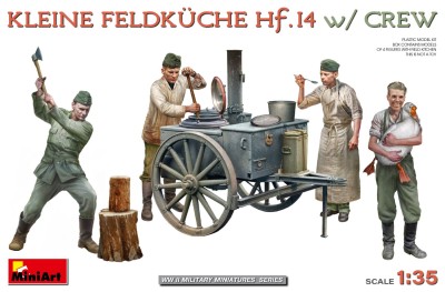 MINIART 53011 1:35 Kleine Feldkuche Hf. 14 with Crew
