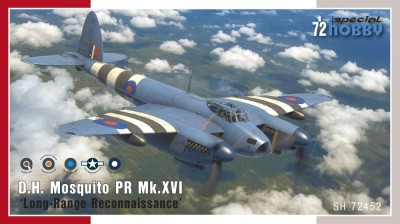 SPECIAL HOBBY 72452 1:72 D.H. Mosquito PR Mk.XVI 'Longa-Range Reconnaissance'