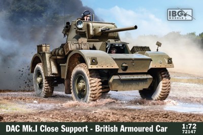 IBG 72147 1:72 DAC Mk.I Close Support - British Armoured Car