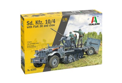 ITALERI 6395 1:35 SD.KFZ.10/4 with FLAK 30 and crew