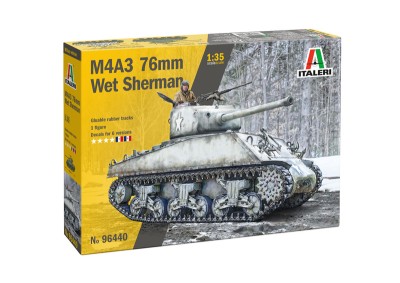 ITALERI 96440 1:35 M4A3 (76) Wet Sherman