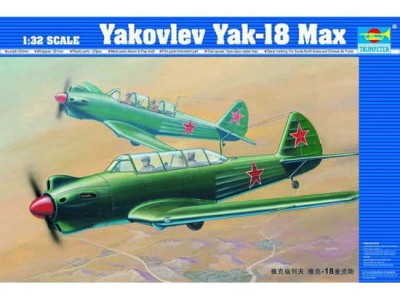 TRUMPETER 02213 1:32 Yakovlev Yak-18 Max