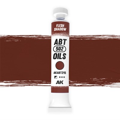 AK AKABT215 ABT502 OILS: Flesh Shadow 20ml (oil paint)