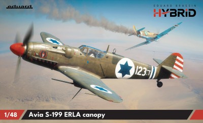 EDUARD 948011 1:48 Avia S-199 ERLA Canopy - Hybrid Edition