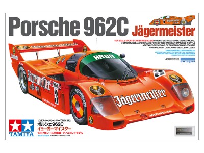 TAMIYA 24372 1:24 Porsche 962C Jagermeister