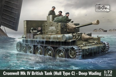 IBG 72156 1:72 Cromwell Mk.IV British Tank (Hull type C) - Deep Wading