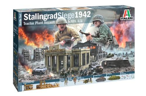 ITALERI 6193 1:72 Stalingrad Siege 1942 - Battle Set [DIORAMA SET]