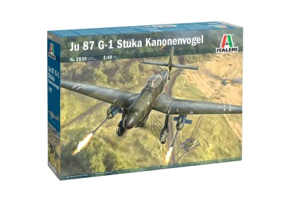 ITALERI 2830 1:48 Junkers Ju 87 G-1 Stuka Kanonenvogel