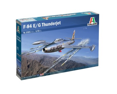 ITALERI 1321 1:72 Republic F-84 E/G Thunderjet