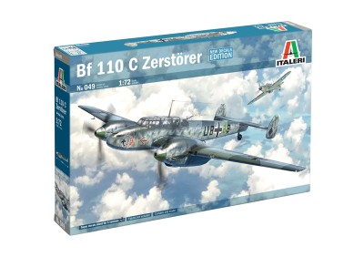 ITALERI 0049 1:72 Messerschmitt Bf-110C Zerstorer