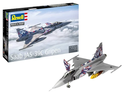 REVELL 03776 1:72 Saab JAS-39C Gripen