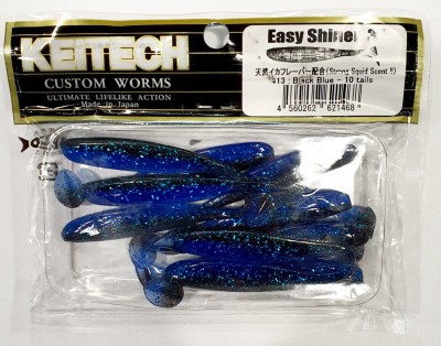 KEITECH EASY SHINER 3"(7,5cm) #413T Black Blue (op. 10szt) 