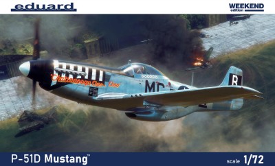 EDUARD 7477 1:72 P-51D Mustang [WEEKEND edition]