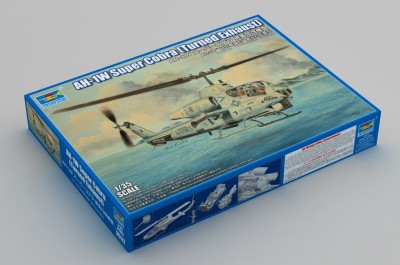 TRUMPETER 05117 1:35 Bell AH-1W Super Cobra (Turned Exhaust) 