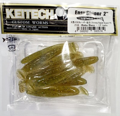 KEITECH EASY SHINER 2"(5,4cm) #216 Baby Bass - opak.12szt