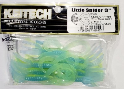 KEITECH LITTLE SPIDER 3"(7,5cm) LT#41 Electric Chart - op. 8szt