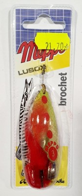 BŁYSTKA MEPPS LUSOX nr 3 ZŁOTA/SELEDYNOWY