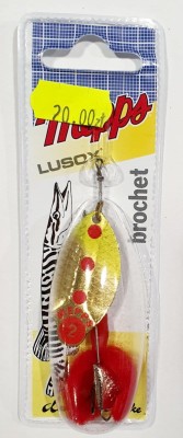 BŁYSTKA MEPPS LUSOX nr 2 ZŁOTA/SELEDYNOWY 